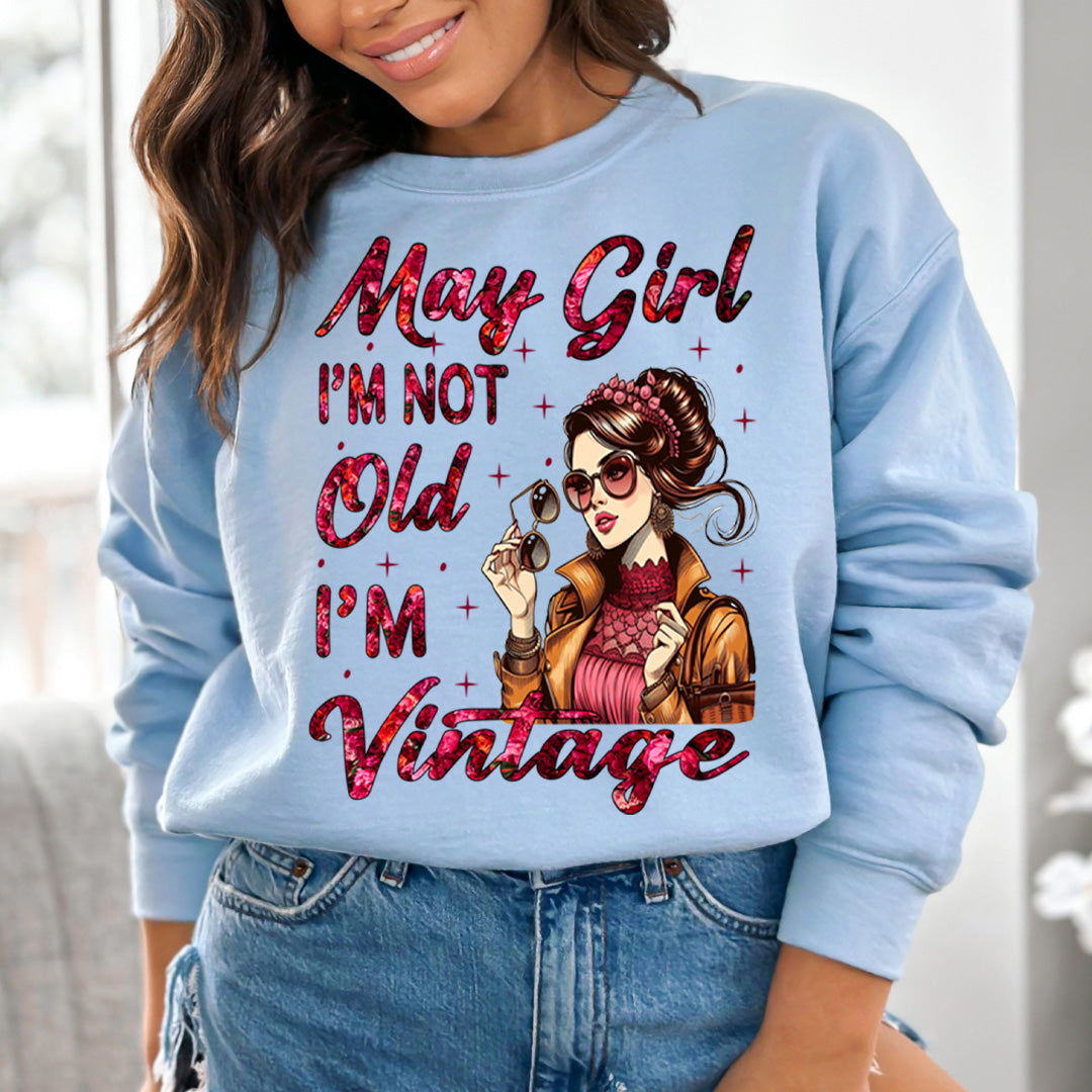 May Girl Vintage - Sweatshirt & Hoodie