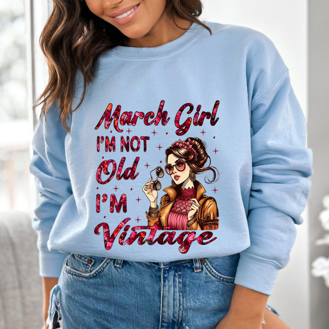 March Girl Vintage - Sweatshirt & Hoodie