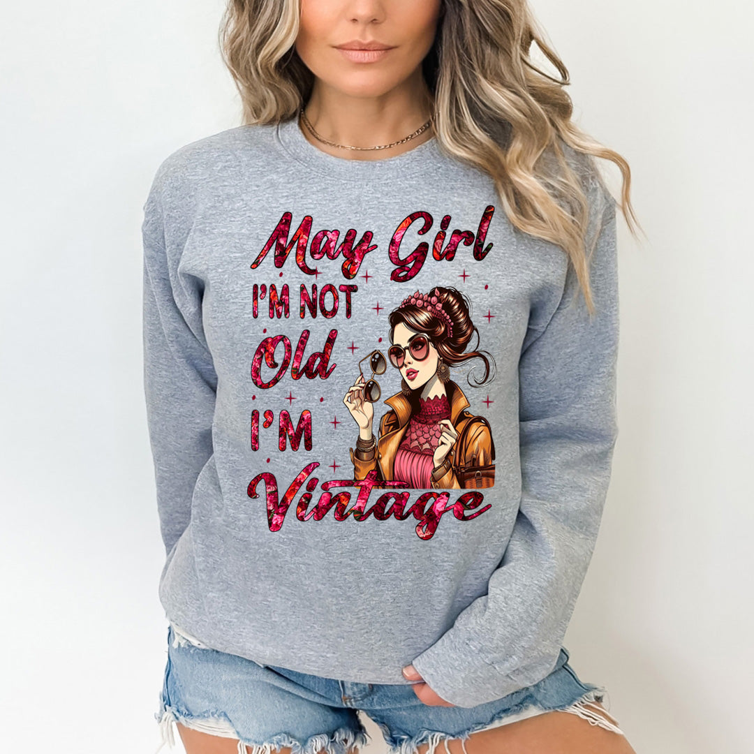 May Girl Vintage - Sweatshirt & Hoodie