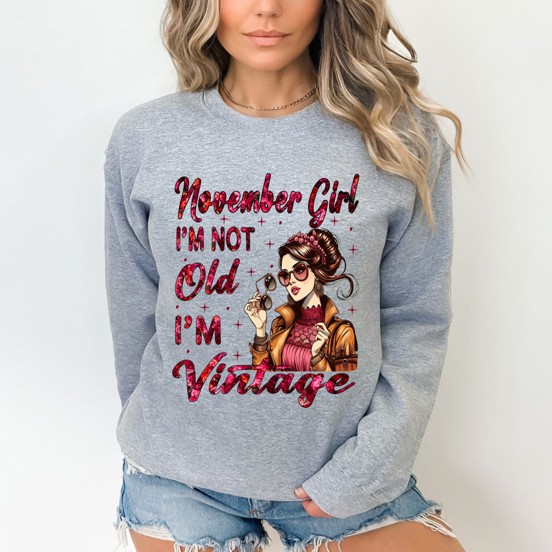 November Girl Vintage - Sweatshirt & Hoodie