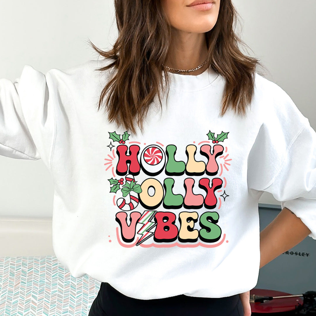 Holly Jolly Vibes New - Sweatshirt & Hoodie