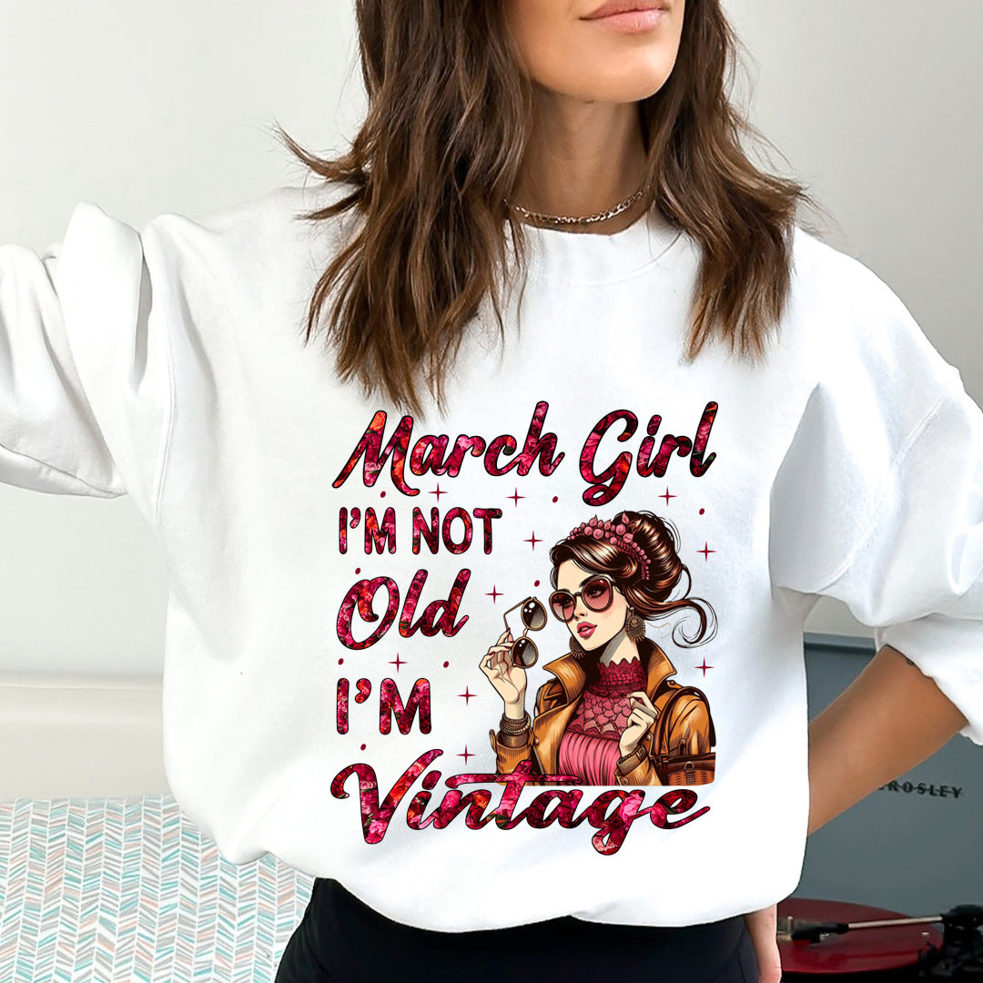 March Girl Vintage - Sweatshirt & Hoodie