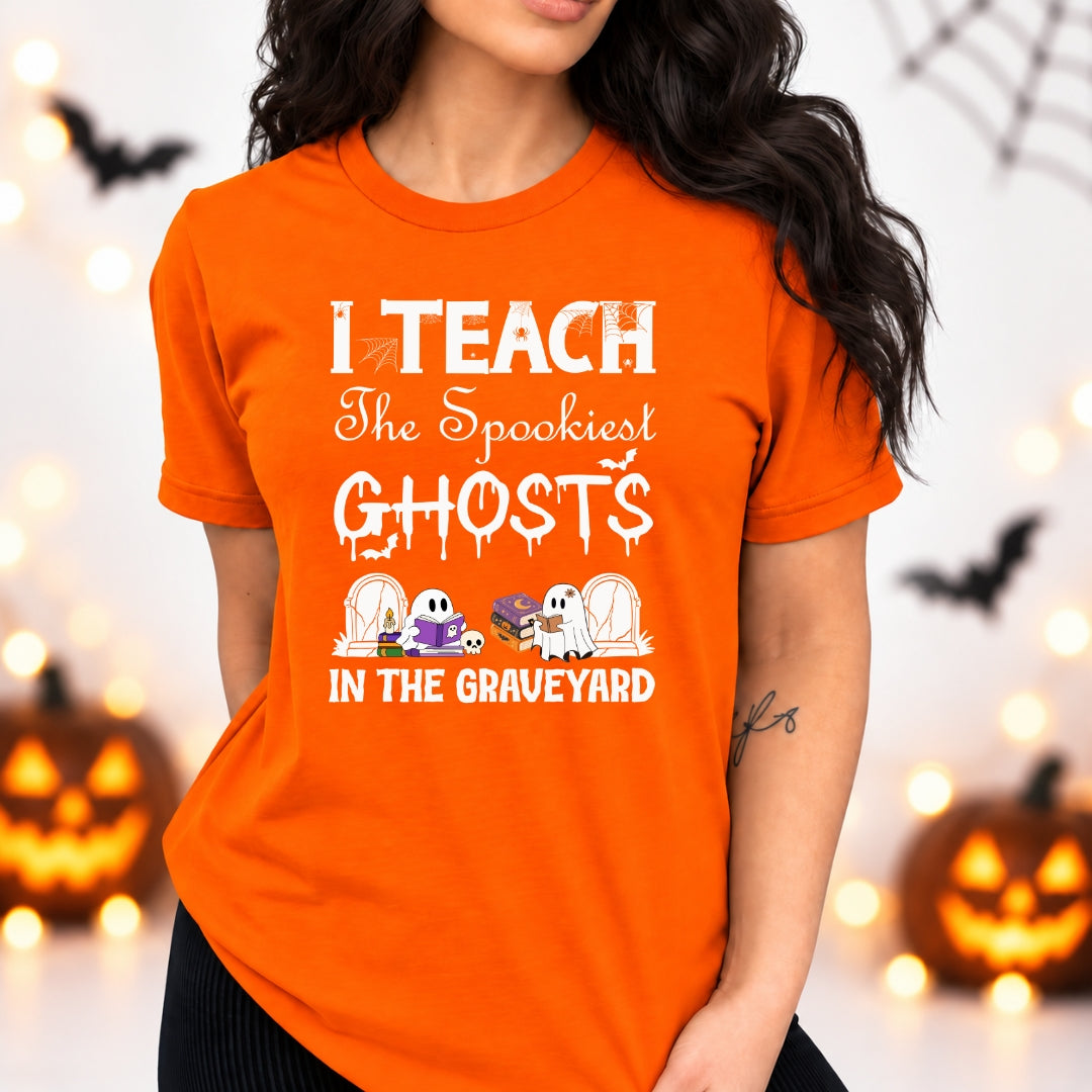 I Teach The Spookiest Ghosts - Bella Canvas