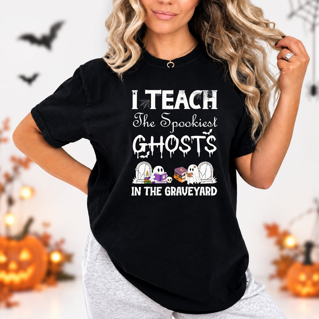 I Teach The Spookiest Ghosts - Bella Canvas