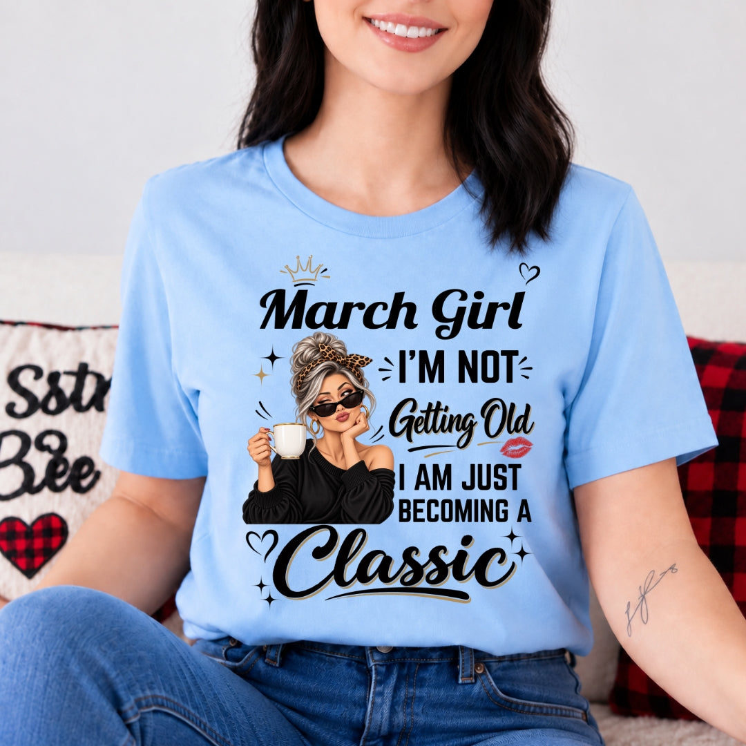 March Girl A Classic - Bella Canvas