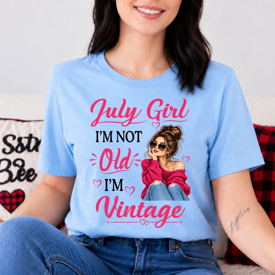 July Girl Vintage - Bella Canvas
