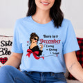 Born In December - Caring, Giving, Loyal - Bella Canvas