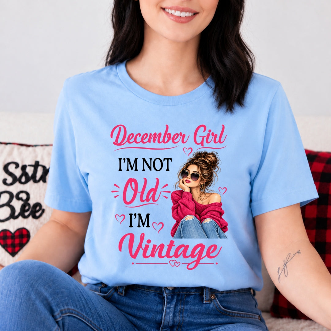 December Girl Vintage - Bella Canvas