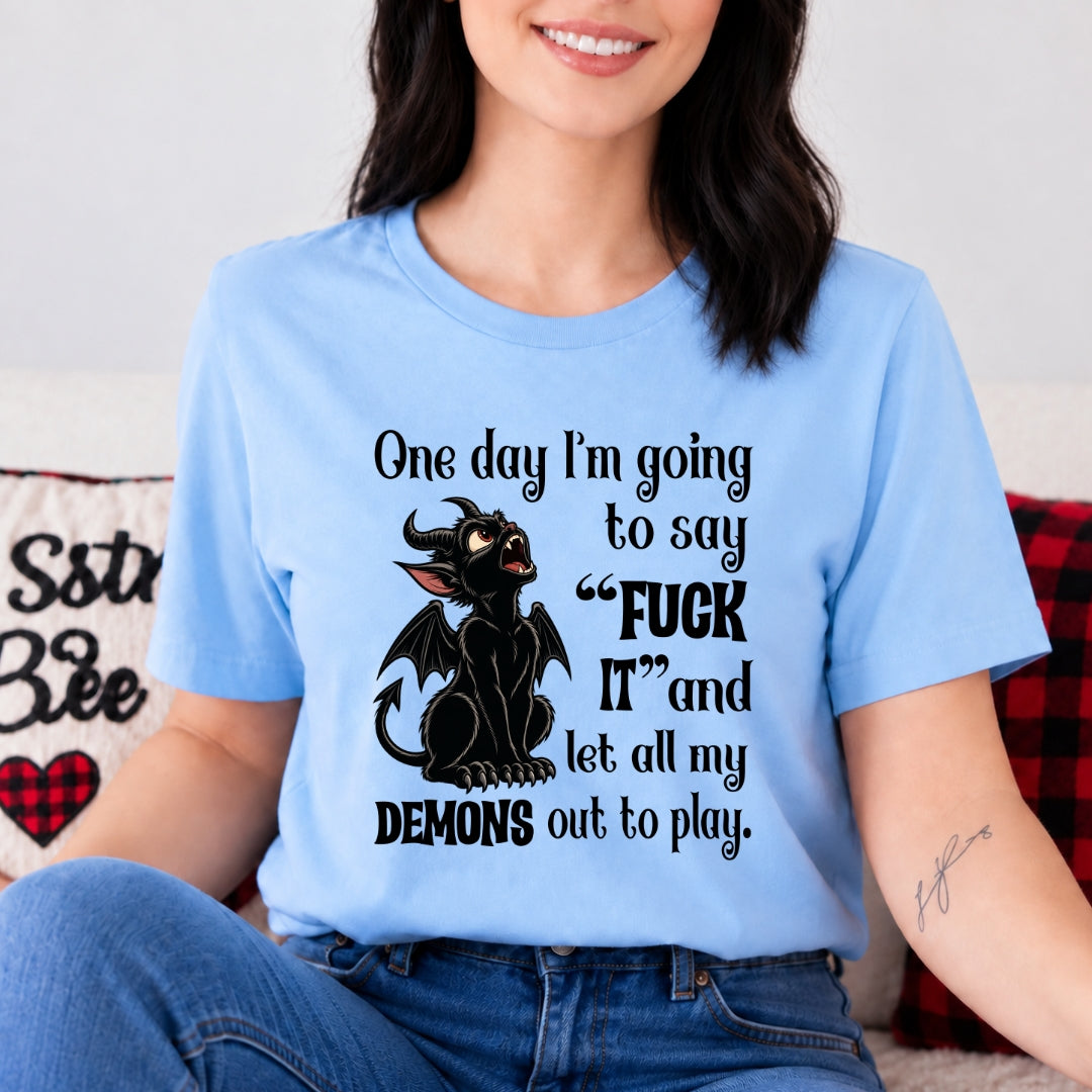 One Day I'm Going To Say - Bella canvas