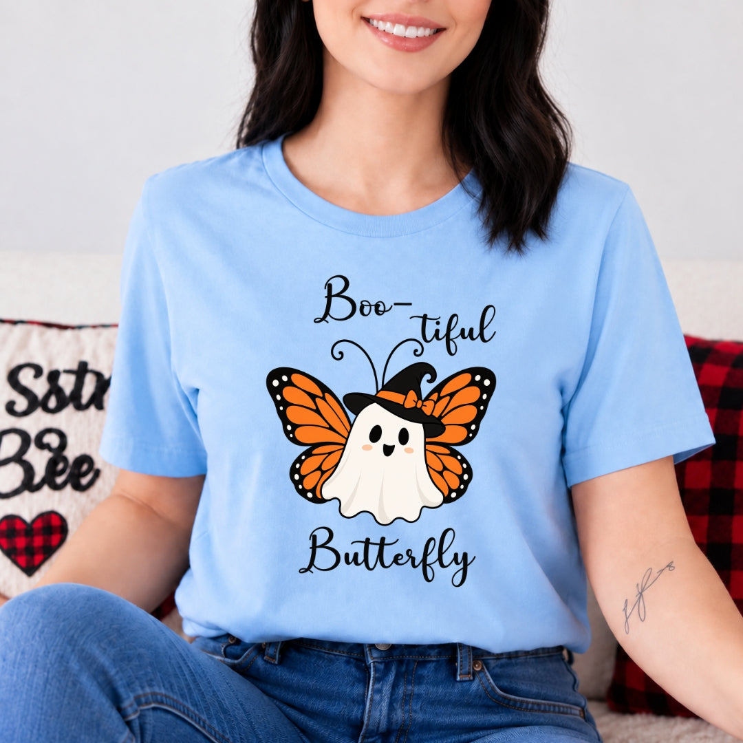 Boo-tiful Butterfly - Bella canvas