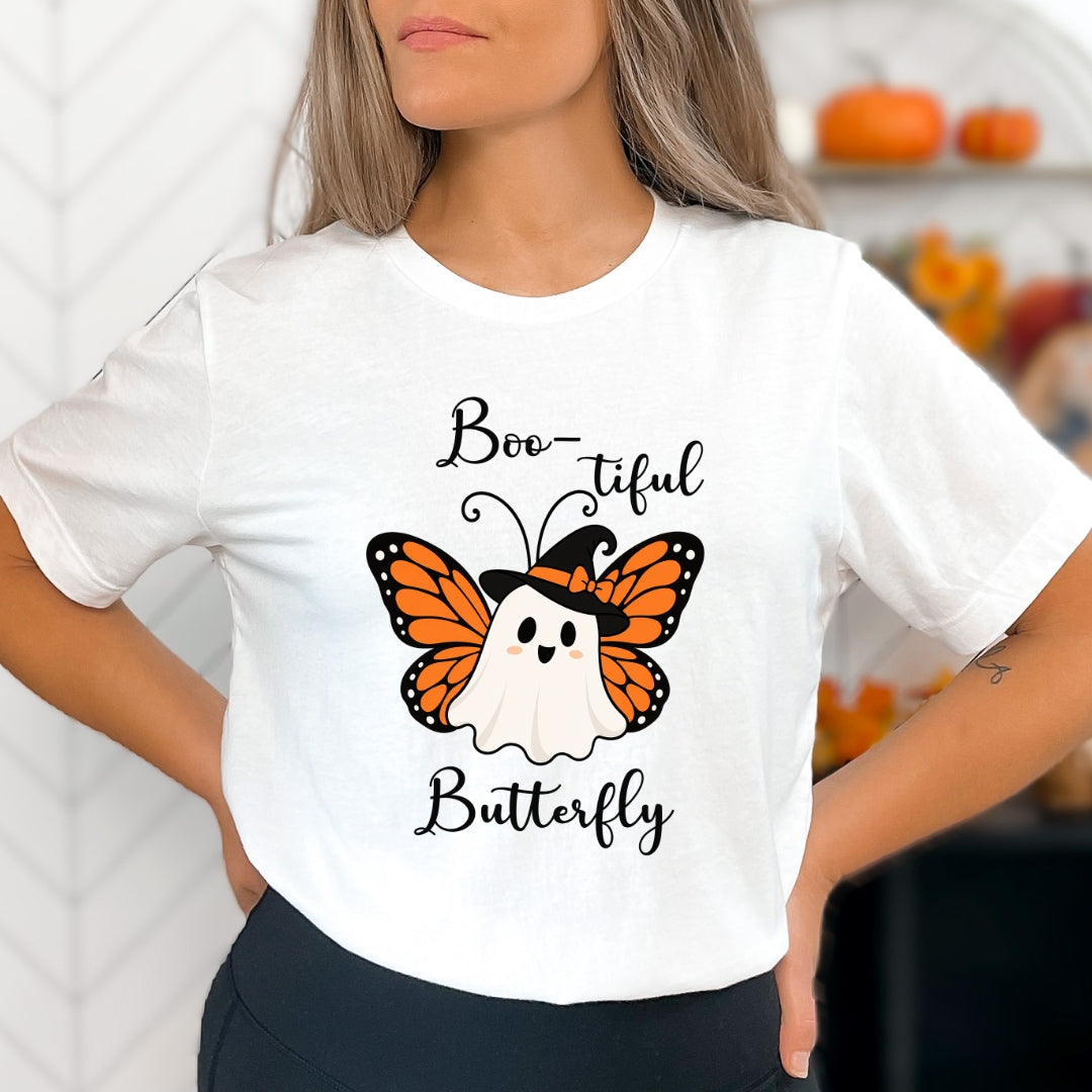 Boo-tiful Butterfly - Bella canvas