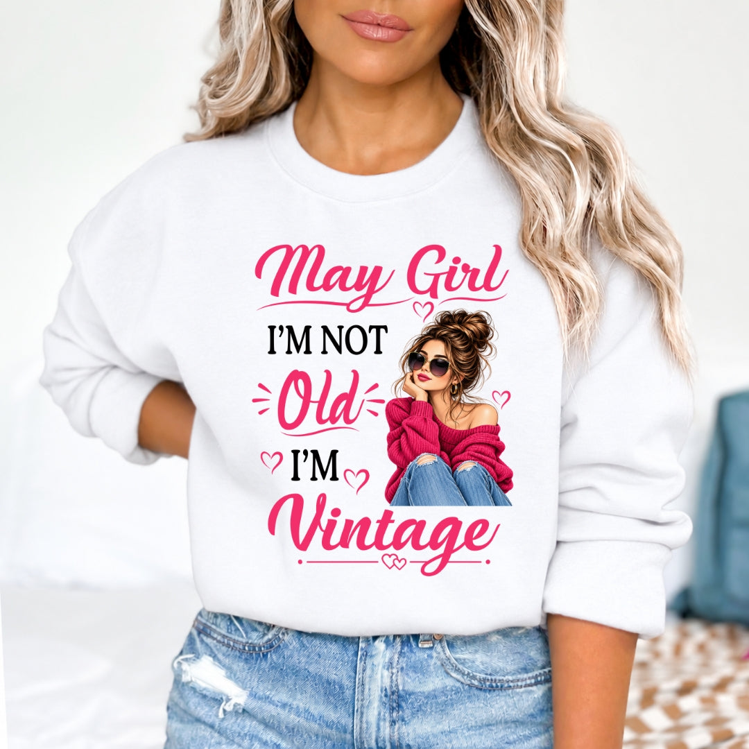 May Girl Vintage - Hoodie & Sweatshirt