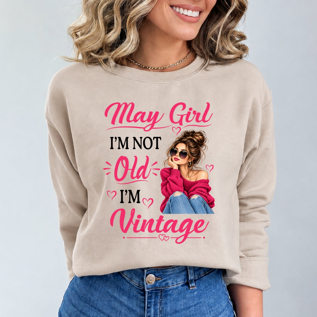 May Girl Vintage - Hoodie & Sweatshirt