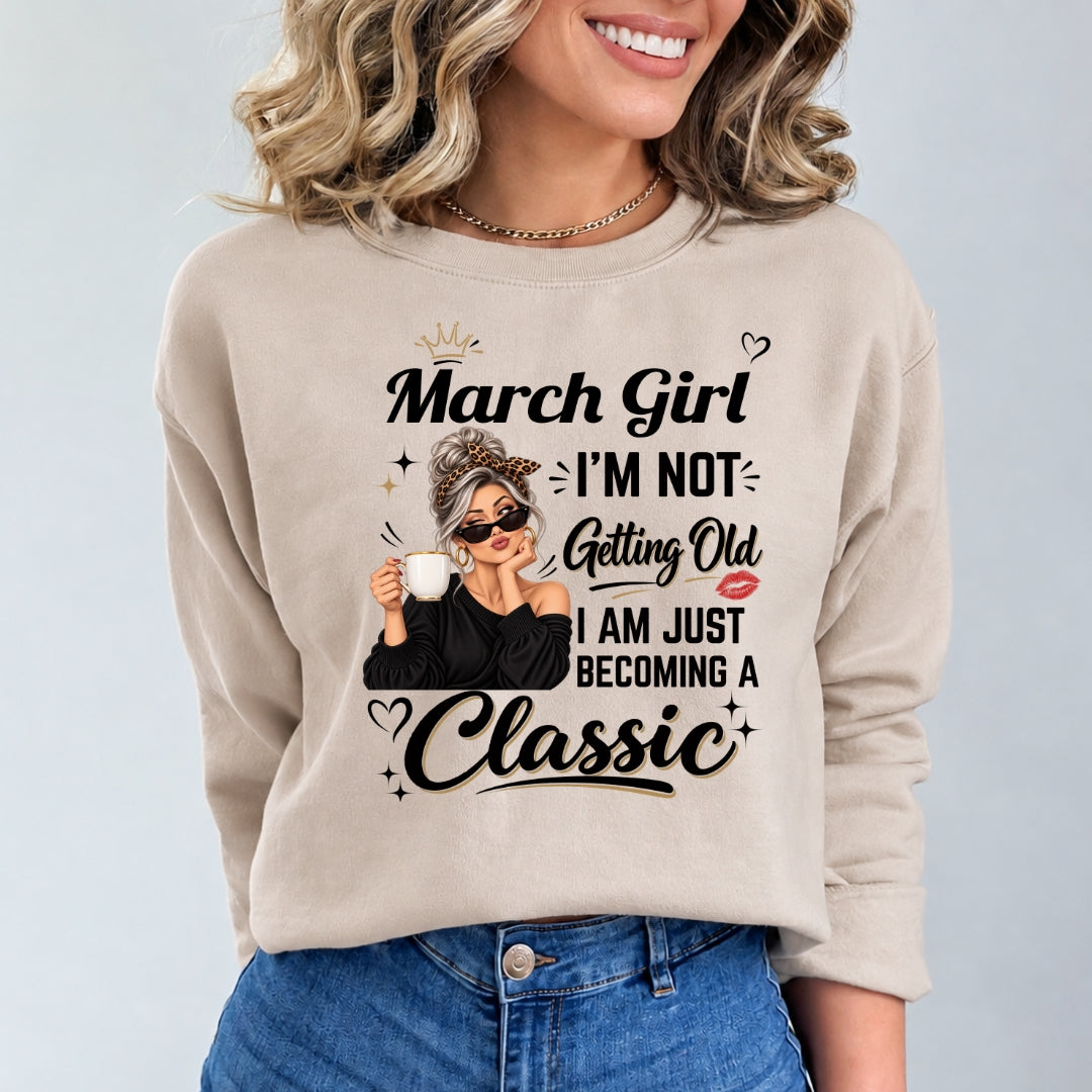 March Girl A Classic - Hoodie & Sweatshirt