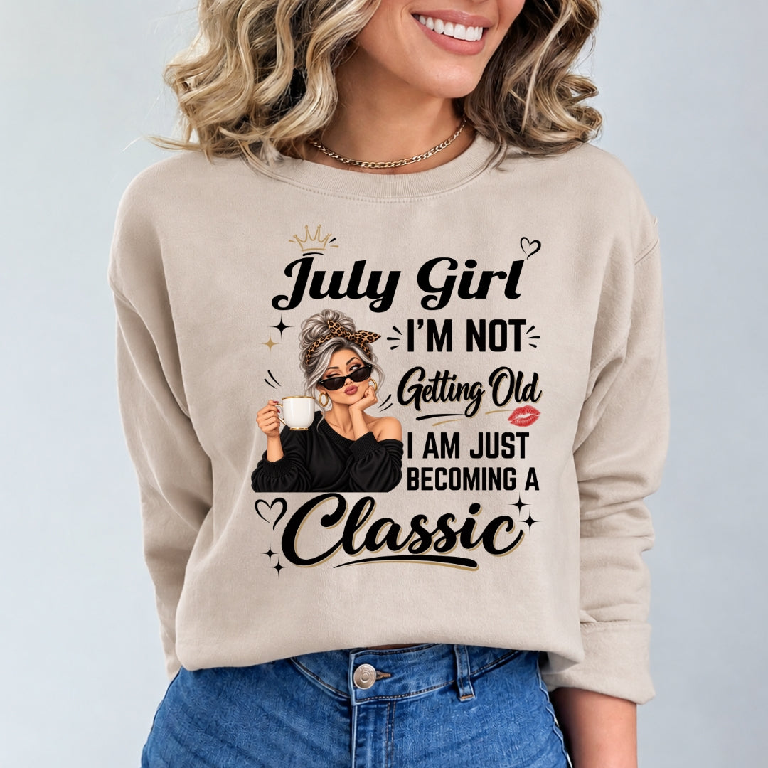 July Girl A Classic - Hoodie & Sweatshirt