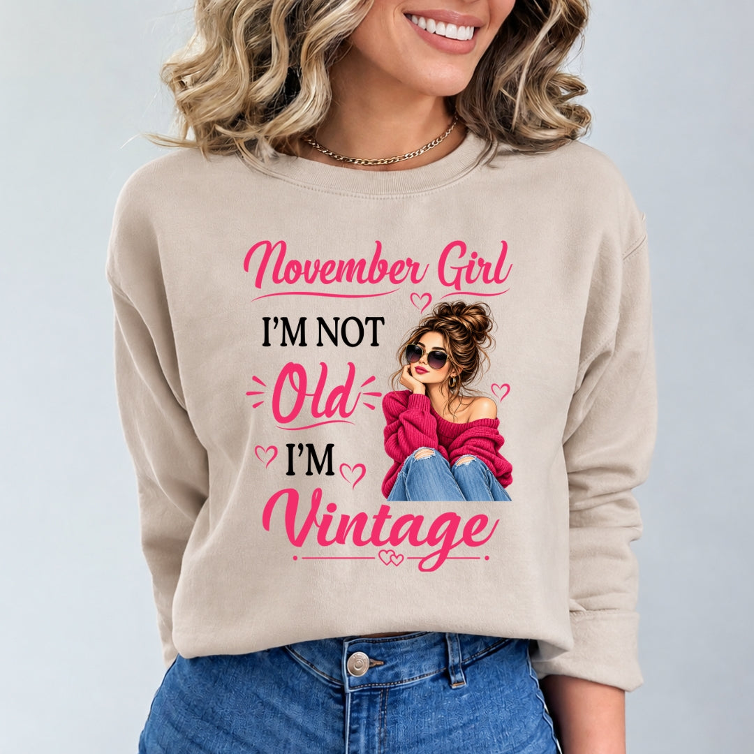 November Girl Vintage - Hoodie & Sweatshirt