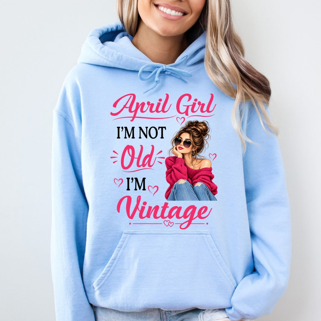 April Girl Vintage - Hoodie & Sweatshirt