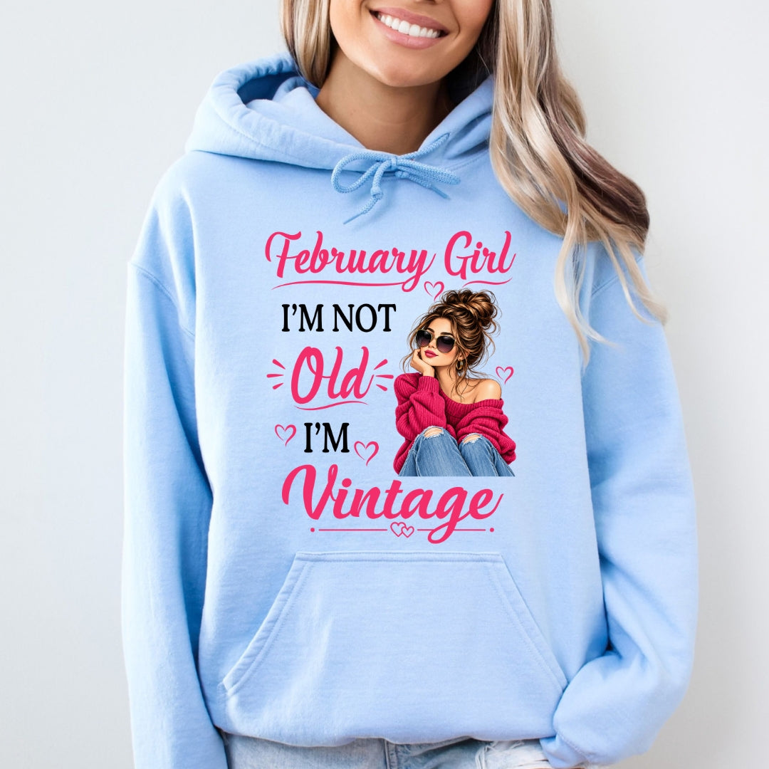 February Girl Vintage - Hoodie & Sweatshirt