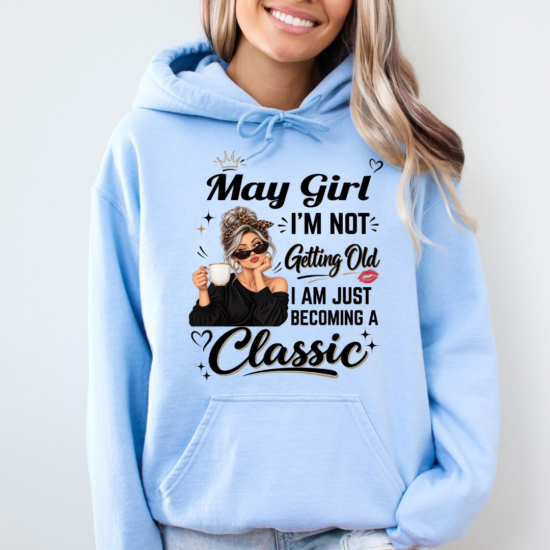 May Girl A Classic - Hoodie & Sweatshirt