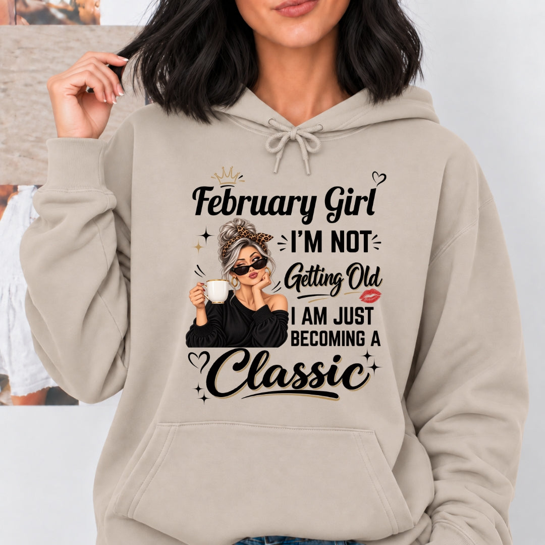February Girl A Classic - Hoodie & Sweatshirt