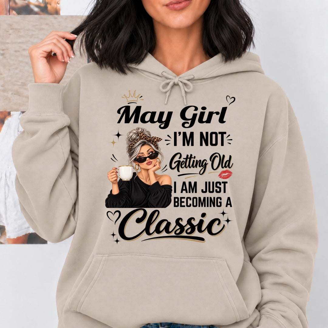 May Girl A Classic - Hoodie & Sweatshirt