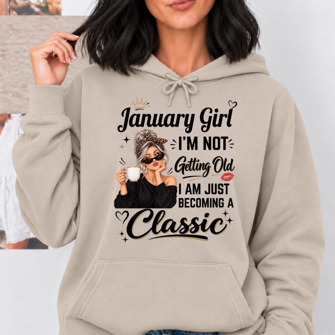 January Girl A Classic - Hoodie & Sweatshirt