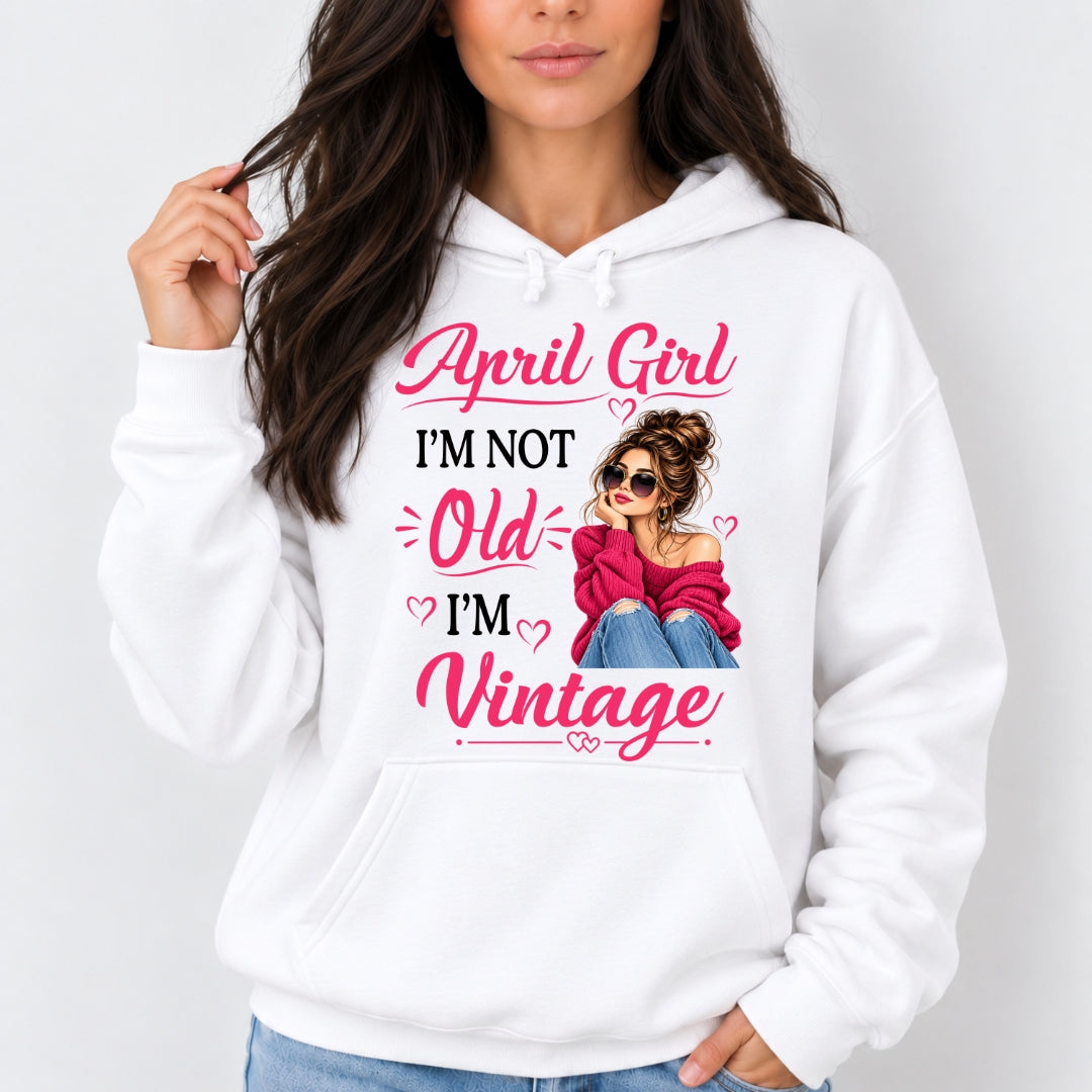 April Girl Vintage - Hoodie & Sweatshirt