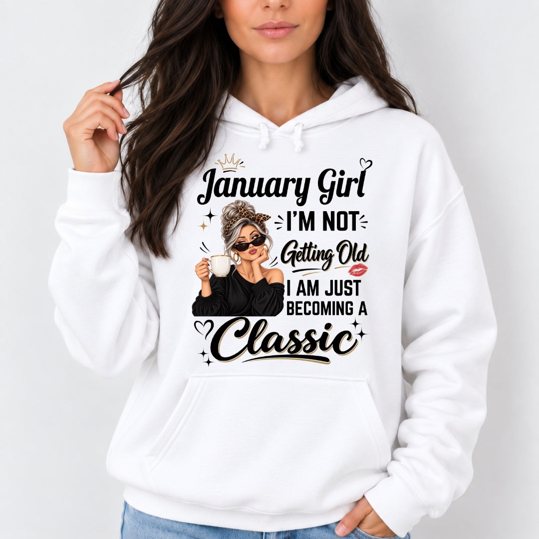 January Girl A Classic - Hoodie & Sweatshirt