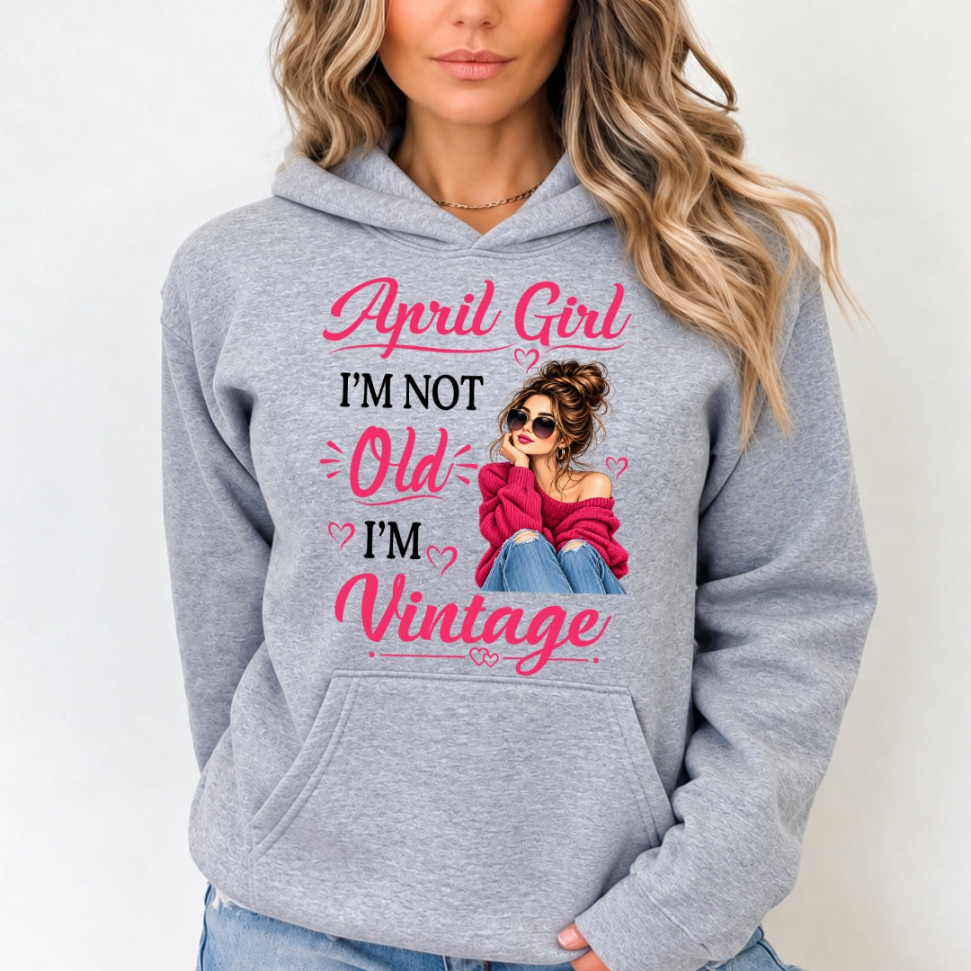 April Girl Vintage - Hoodie & Sweatshirt