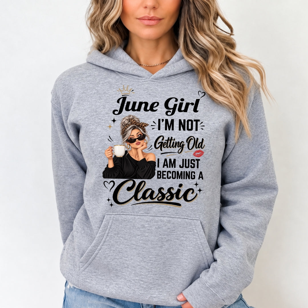 June Girl A Classic - Hoodie & Sweatshirt