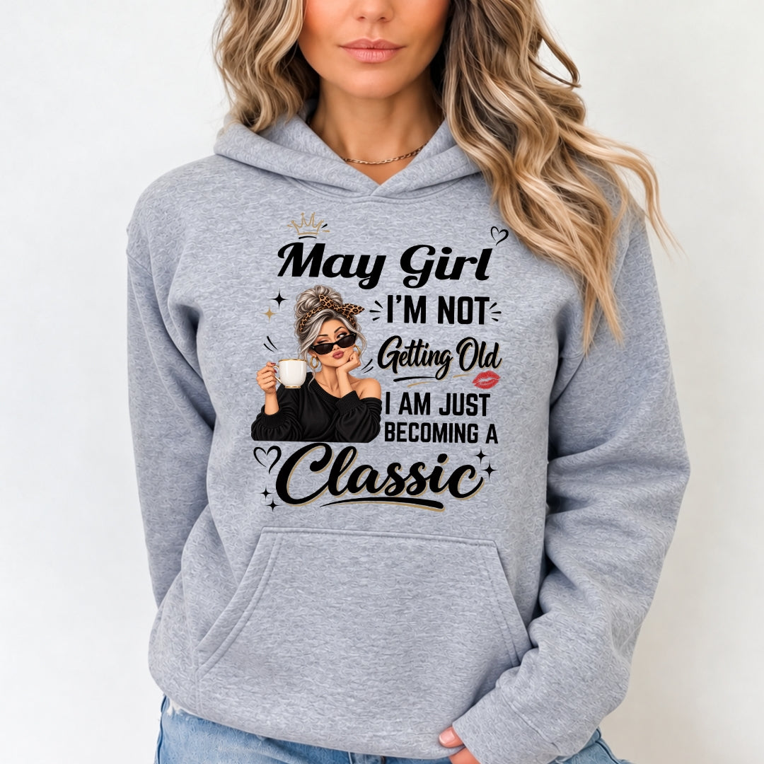 May Girl A Classic - Hoodie & Sweatshirt