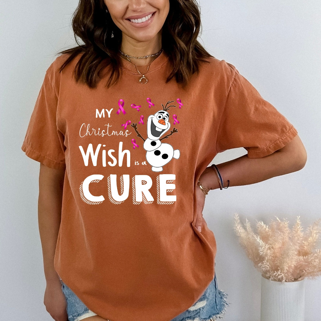 My Christmas Wish Is A Cure - Bella Canvas
