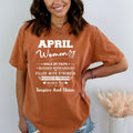 April Women Born To Inspire And Shine - Bella Canvas