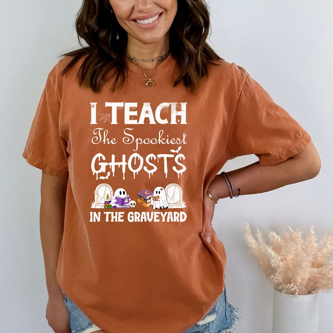 I Teach The Spookiest Ghosts - Bella Canvas