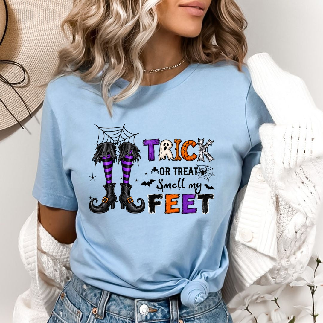 Trick Or Treat Smell My Feet - Bella Canvas