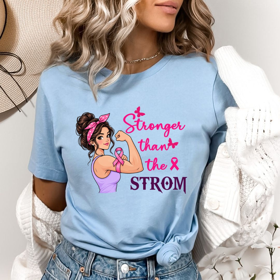 Stronger Than The Strom (New) - Bella Canvas