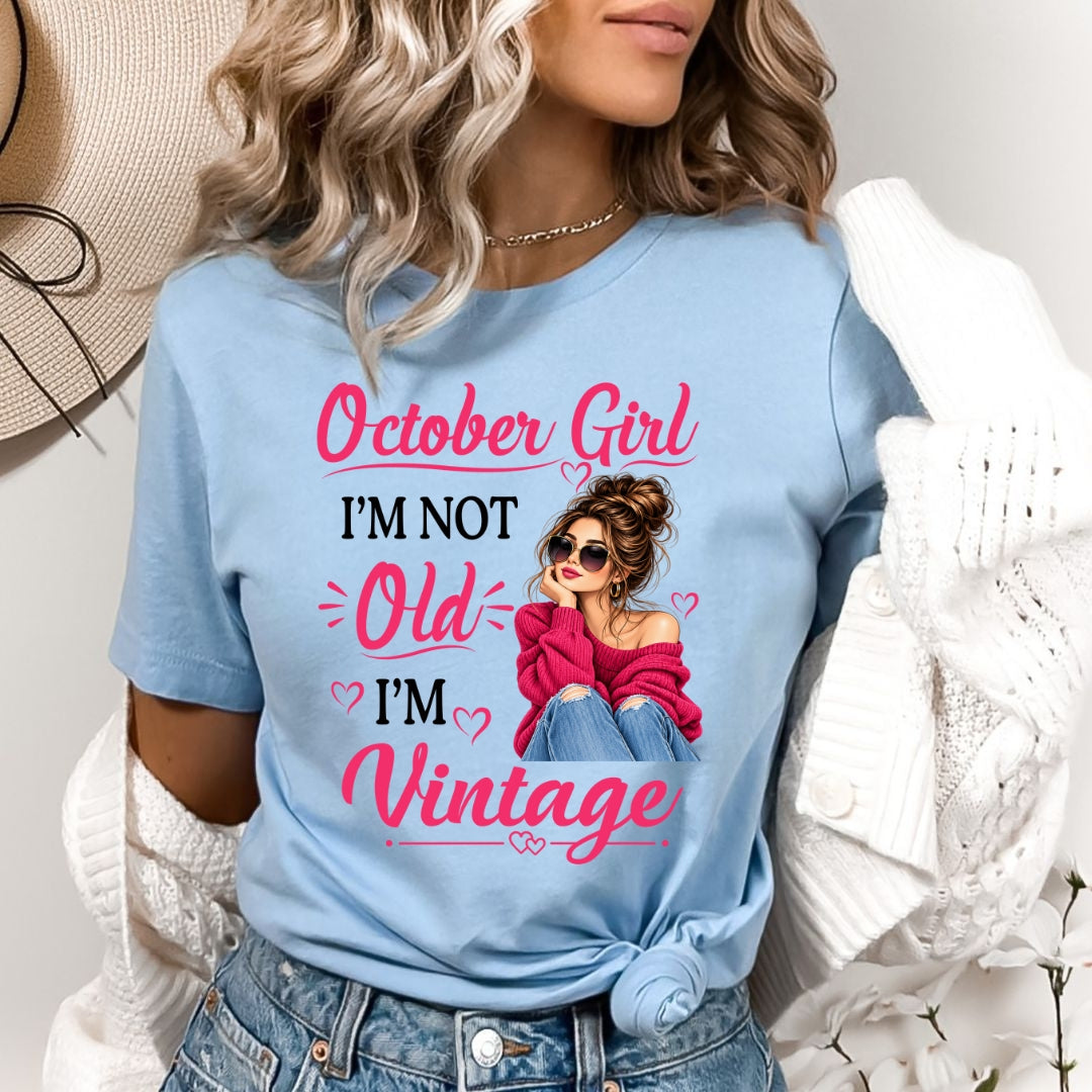 October Girl Vintage - Bella Canvas