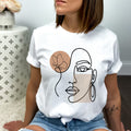 Face Line Woman - Bella canvas