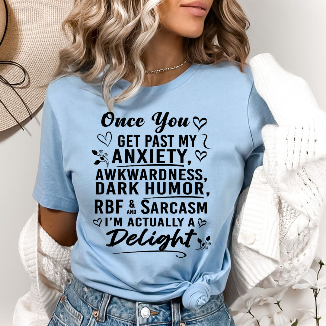 Get Past My Anxiety - Bella canvas