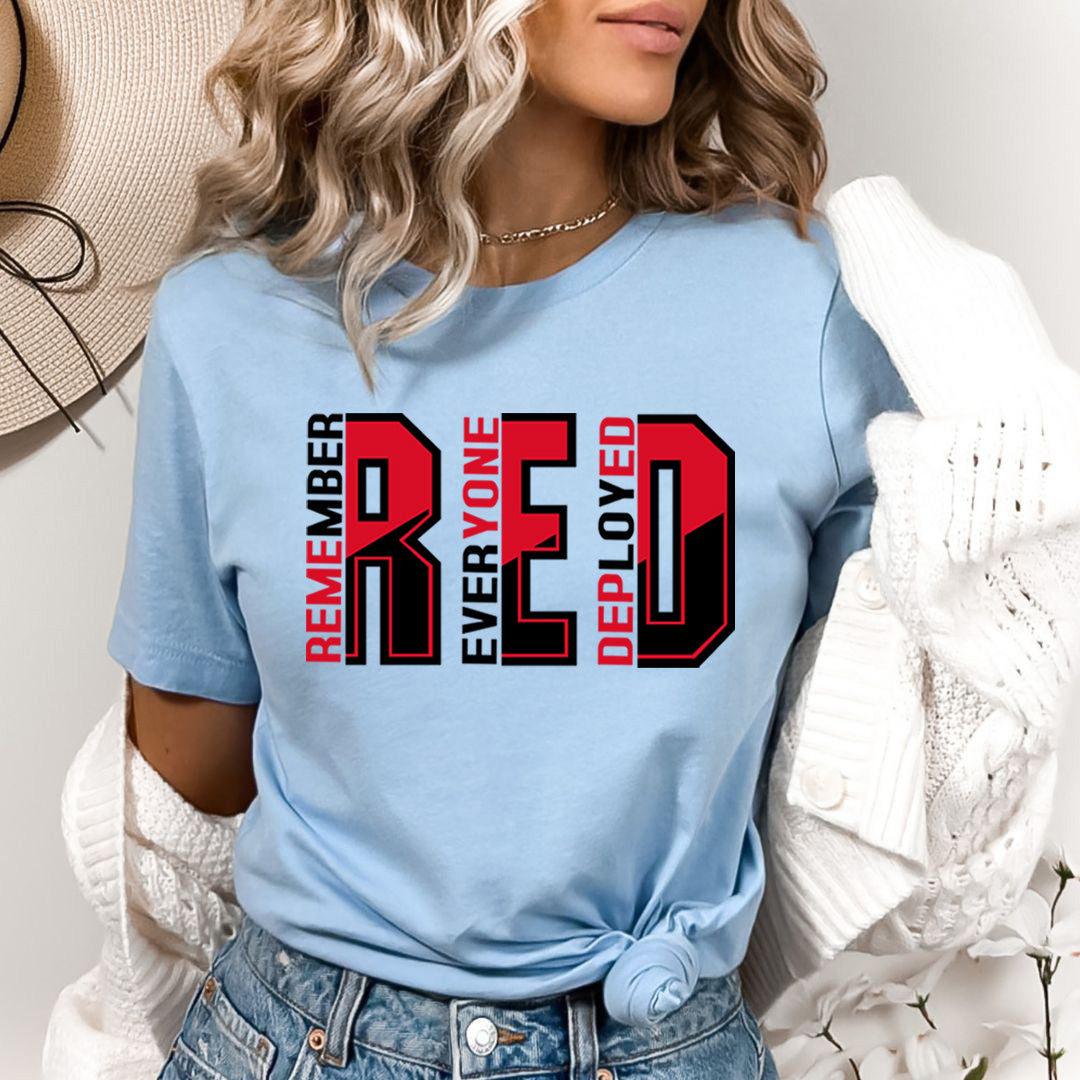 Remember Everyone Deployed - Bella canvas