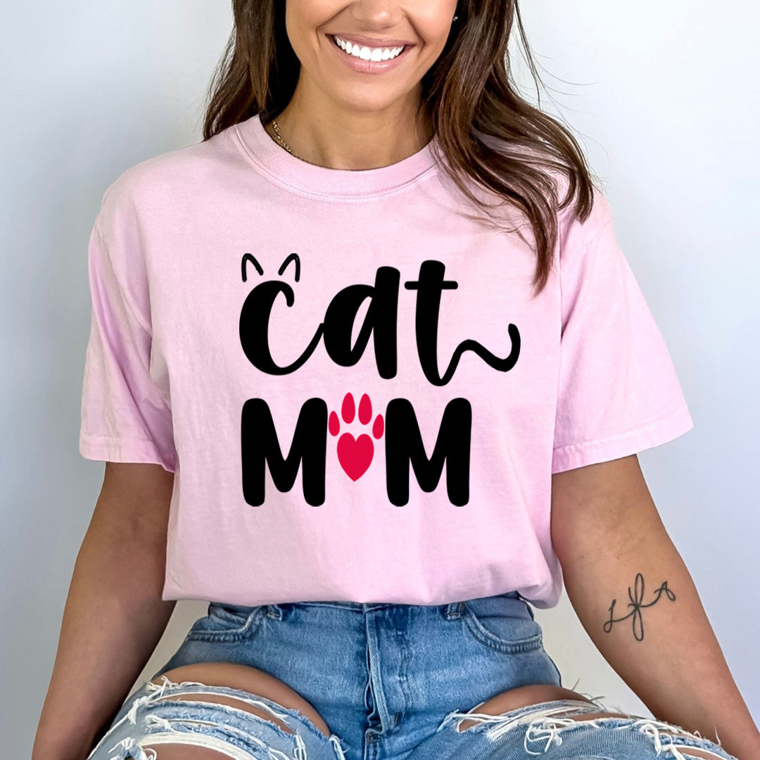 Cat Mom - Bella canvas
