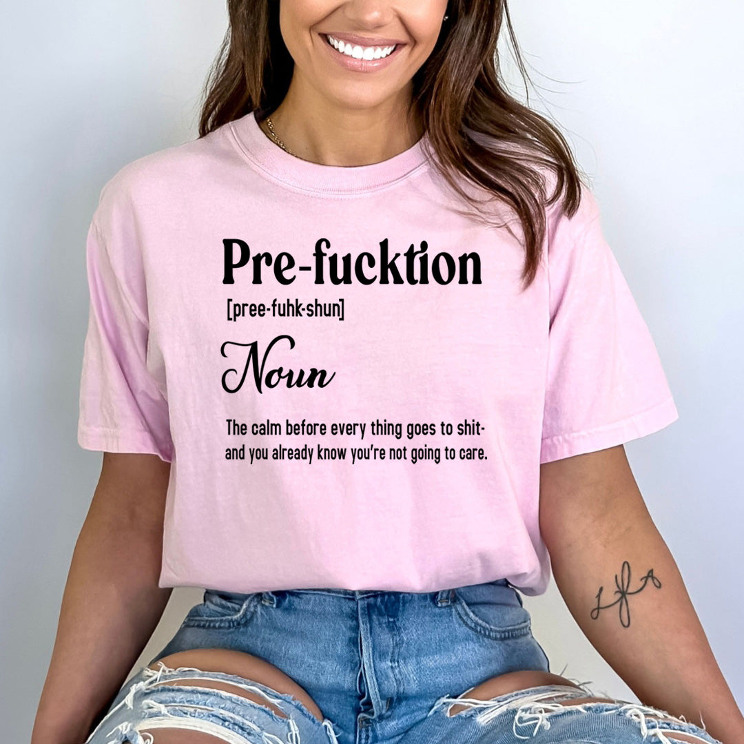 Pre- fucktion Noun - Bella canvas