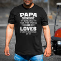 Papa One Who Breaks All The Rules - Men's Tee