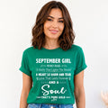 September Girl - A Soul That’s Pure Gold - Bella Canvas