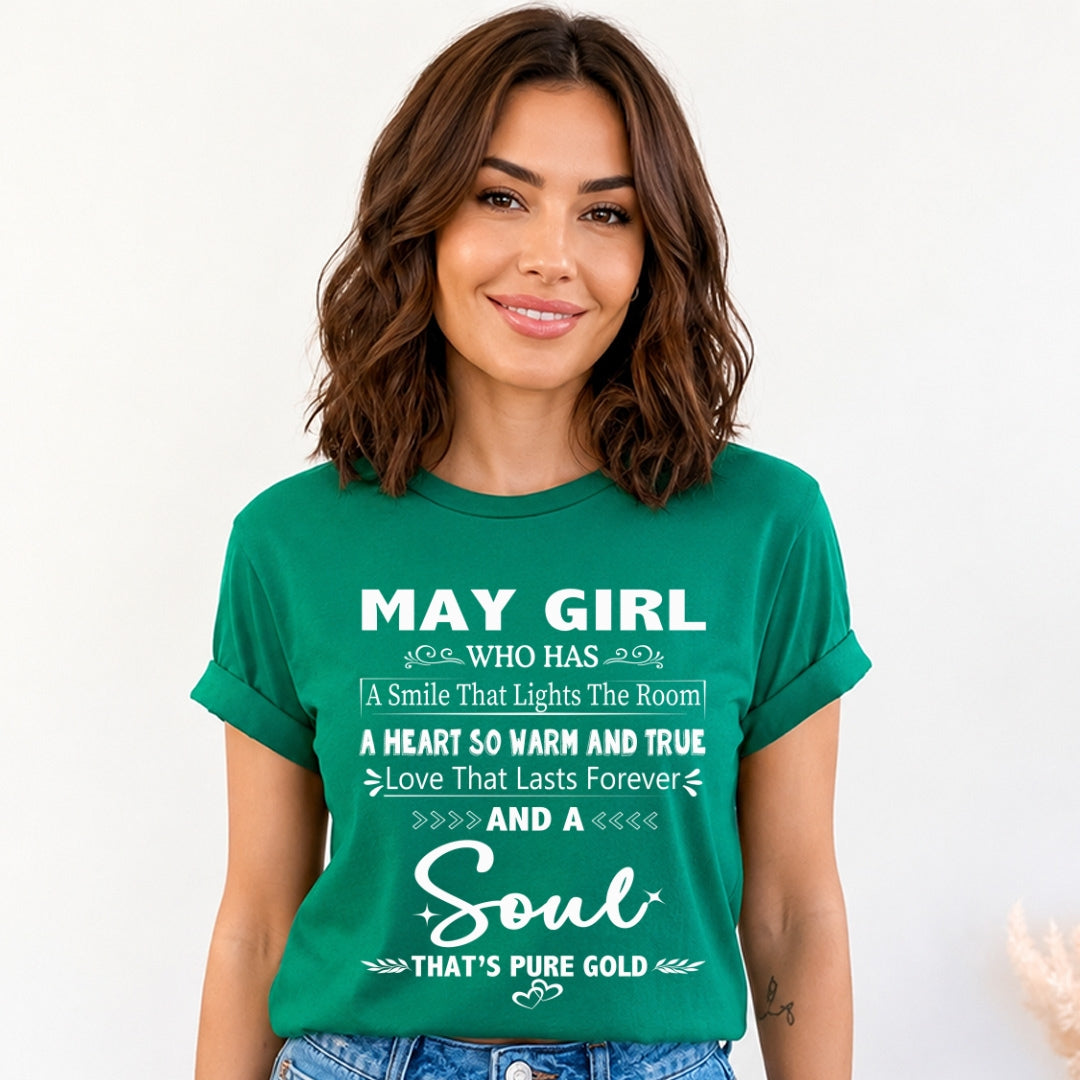 May Girl - A Soul That’s Pure Gold - Bella Canvas