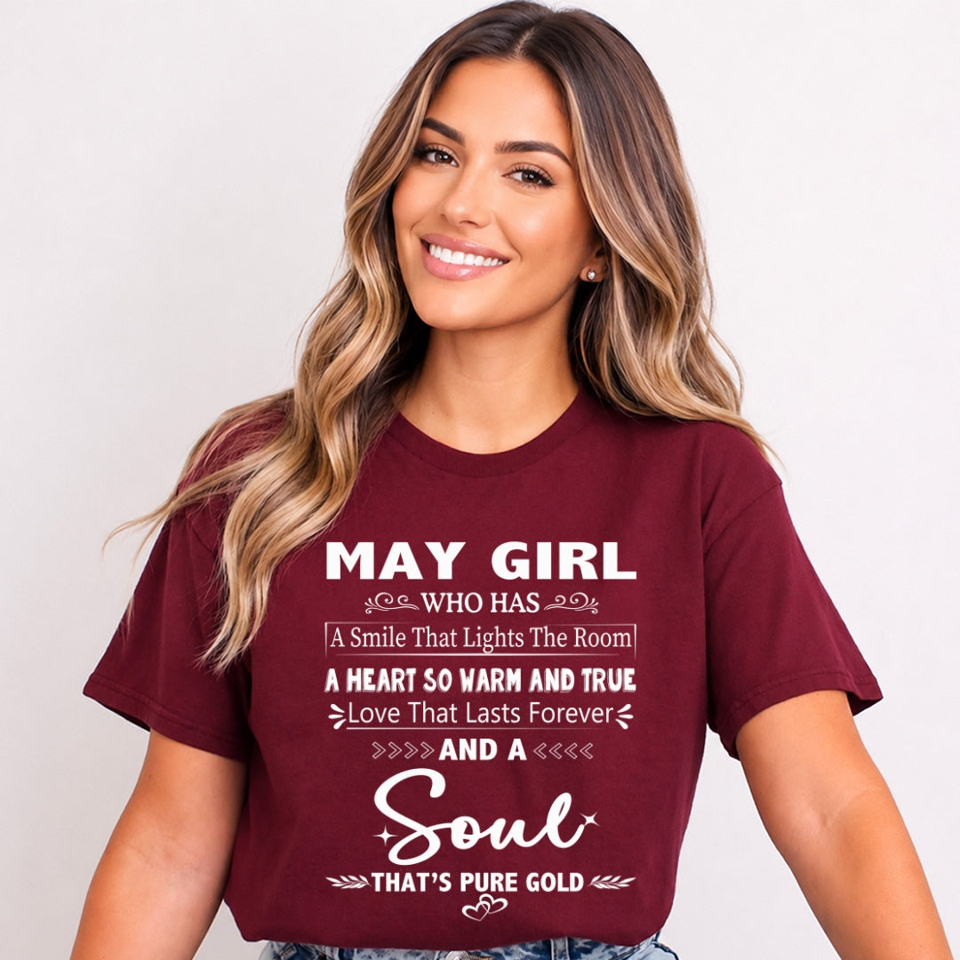 May Girl - A Soul That’s Pure Gold - Bella Canvas