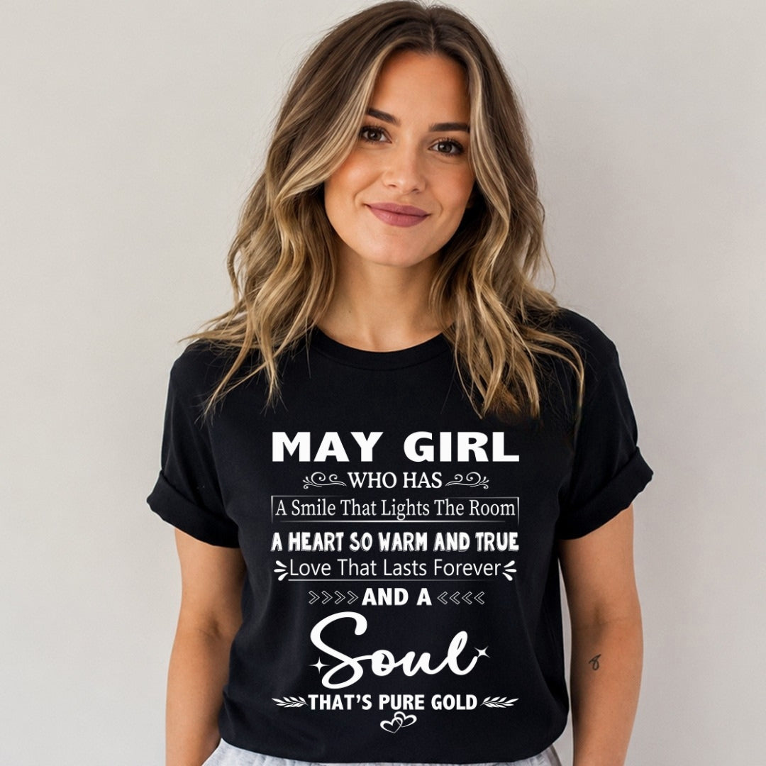May Girl - A Soul That’s Pure Gold - Bella Canvas
