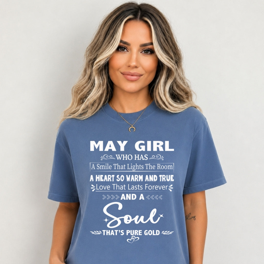 May Girl - A Soul That’s Pure Gold - Bella Canvas