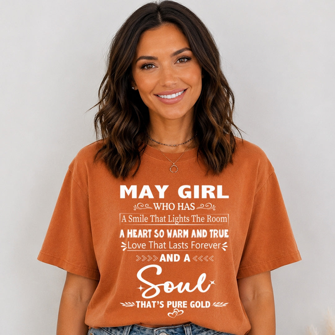 May Girl - A Soul That’s Pure Gold - Bella Canvas