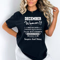 December Women Born To Inspire And Shine - Bella Canvas